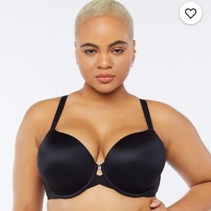 NWOT Savage x Fenty T-shirt Black Bra, size 44d